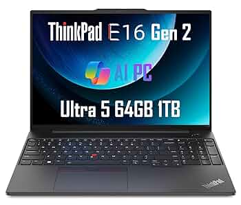【未使用に近い】累積38 ThinkPad E16 16GB Office Amazon.com: Lenovo ThinkPad E16 Gen 3 Business AI PC Laptop